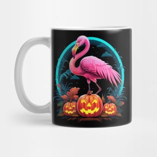 Flamingo Halloween Mug